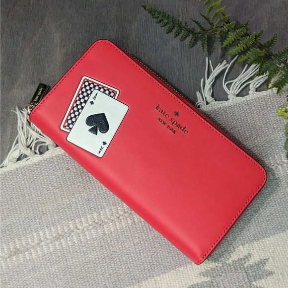 kate spade Handbags - NWT Kate Spade Lucky Draw Large Continental Wallet